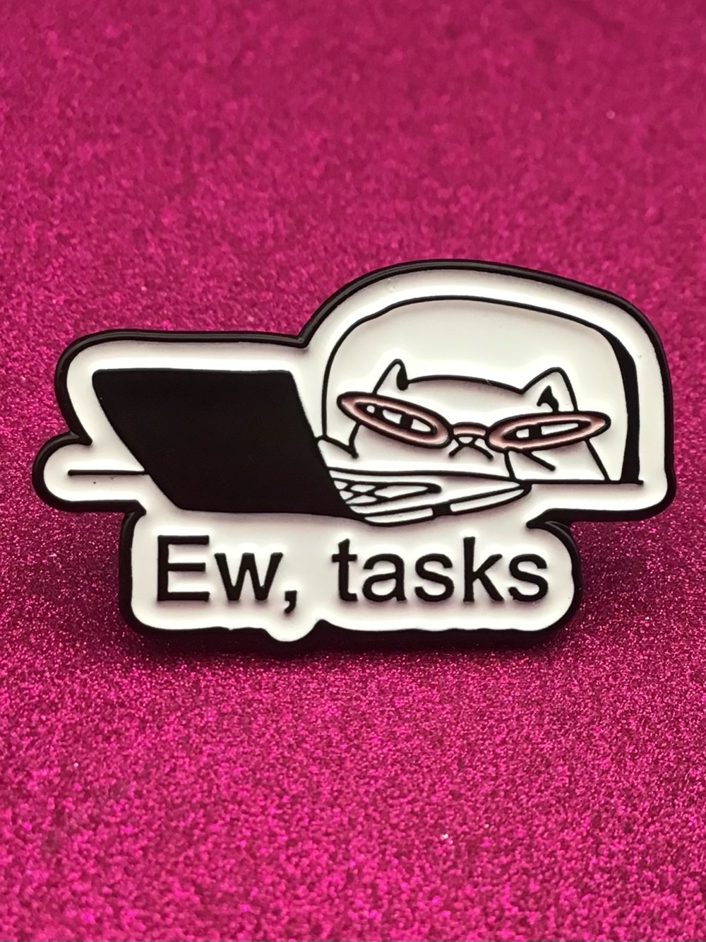 Tasks Enamel Pin